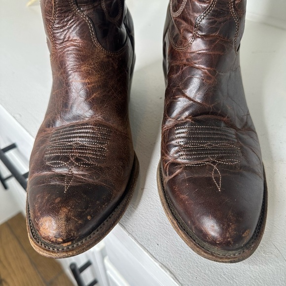 J. Chisholm Drover Series Women’s Embroidered Western Boots Size 9 – Made in USA - Picture 3 of 9